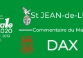 FED1 - 2019/2020 - J4 : St-JEAN DE LUZ - DAX : Commentaire du match