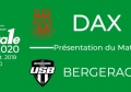 FED1 - 2019/2020 - J5 : DAX - BERGERAC : Présentation du match