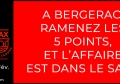 FED1 - 2019/2020 - J16 : BERGERAC - DAX : Affiche du match