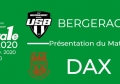 FED1 - 2019/2020 - J16 : BERGERAC - DAX : Présentation du match