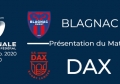 NATIONAL - 2020/2021 J2 : Blagnac - Dax : Présentation du match