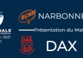 NATIONAL - 2020/2021 J14 : Narbonne - Dax : Présentation du match