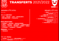 Transerts 2021-2022