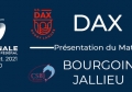 J7 : Dax - Bourgoin-Jalllieu : Présentation du match