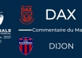 J9 : Dax - Dijon : Commentaire du match