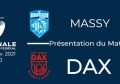 J10 : Massy - Dax : Présentation du match