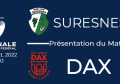 J6 : Suresnes - Dax : Présentation du match