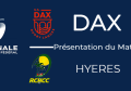 J11 : Dax - Hyères : Présentation du match