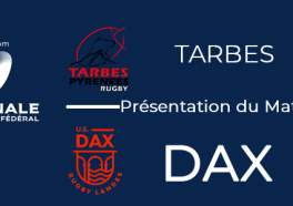 J12 : Tarbes - Dax : Présentation du match