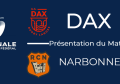 J13 : Dax - Narbonne : Présentation du match