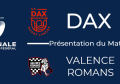 J23 : Dax - Valence-Romans : Présentation du match