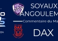 J4 :  Soyaux-Angoulême - Dax