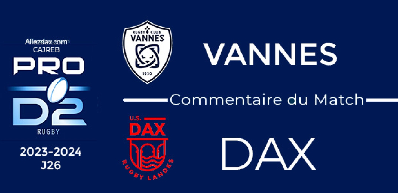 J26 : Vannes - Dax