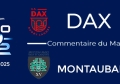 J1 : Dax - Montauban