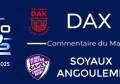 J5 : Dax - Soyaux-Angoulême