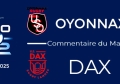 J20 : Oyonnax - Dax