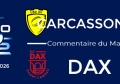 J17 : Carcassonne - Dax